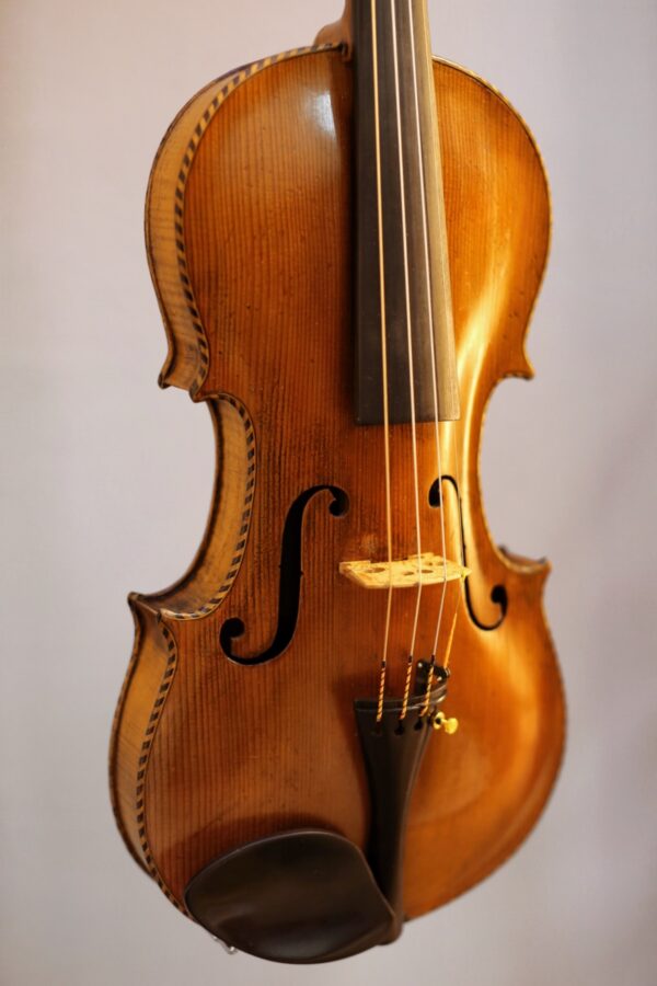 BEAUTIFUL GERMAN LUBY VIOLIN, C1890 - Image 5