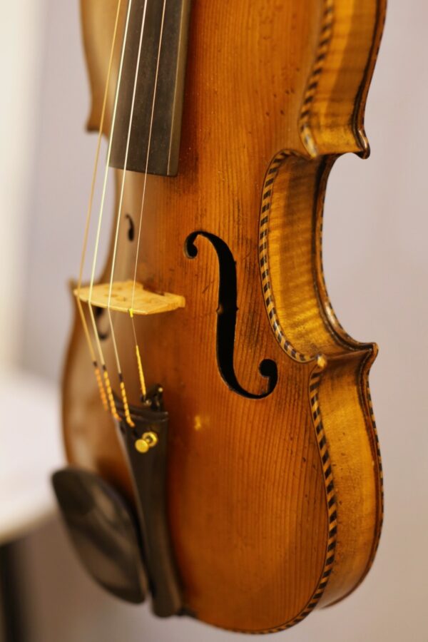 BEAUTIFUL GERMAN LUBY VIOLIN, C1890 - Image 6