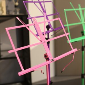 COLORFUL MUSIC STAND AND BAG