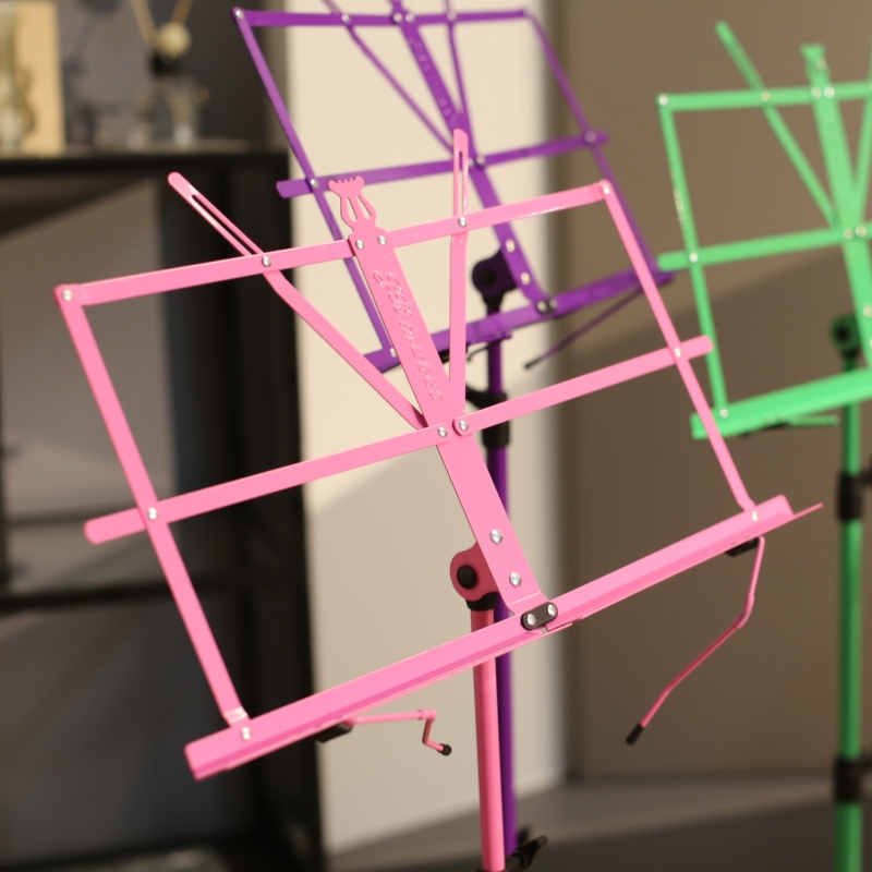 COLORFUL MUSIC STAND AND BAG
