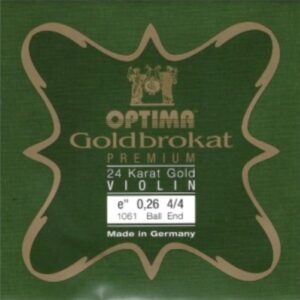 OPTIMA GOLDBROKAT PREMIUM 24K GOLD VIOLIN E STRING