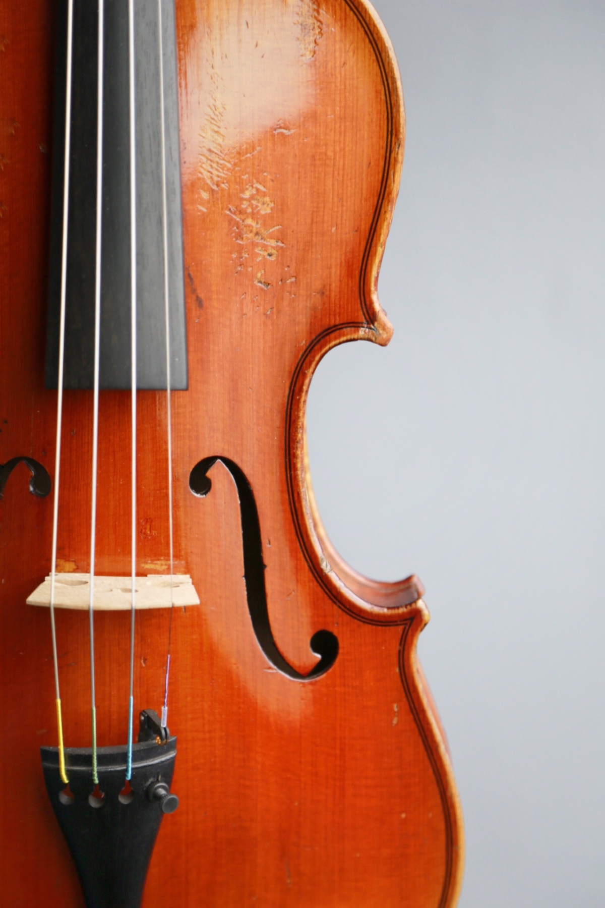 BEAUTIFUL FRENCH VIOLIN C.1920 - STRADIVARI MODEL (NEW) - Image 4