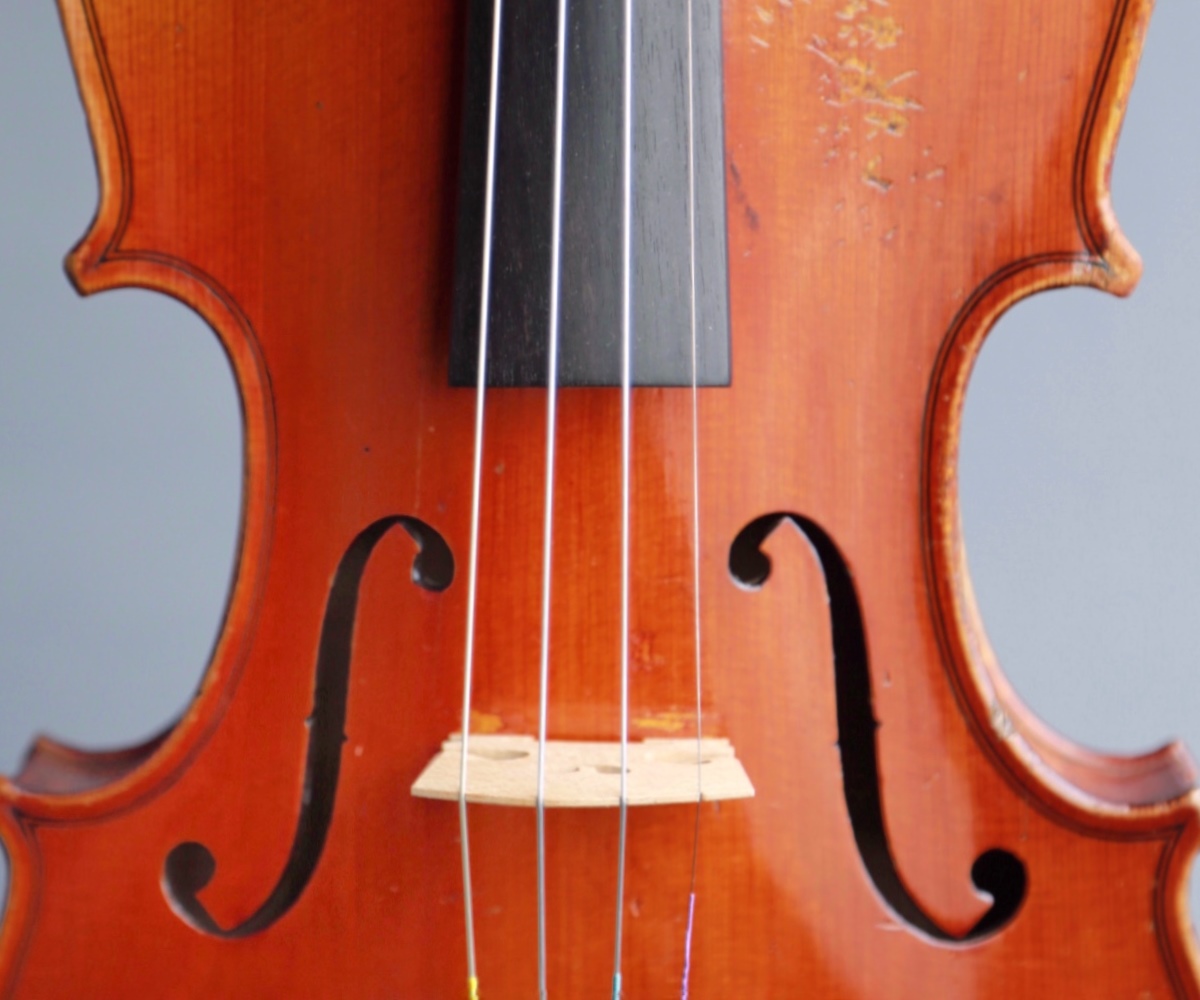BEAUTIFUL FRENCH VIOLIN C.1920 - STRADIVARI MODEL (NEW) - Image 6