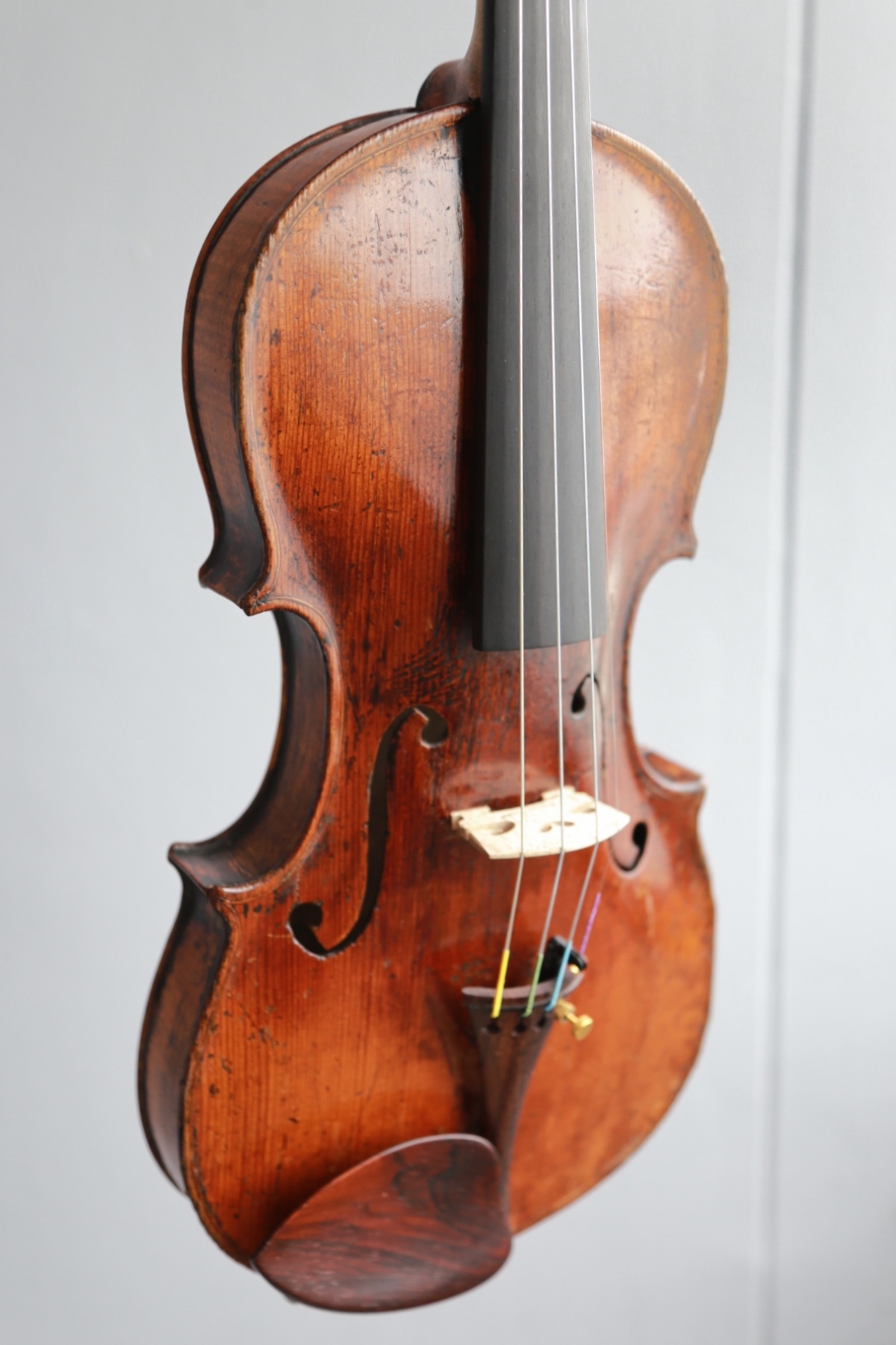 19TH CENTURY GERMAN VIOLIN BY DAVID CHRISTIAN HAVEMANN - Image 5